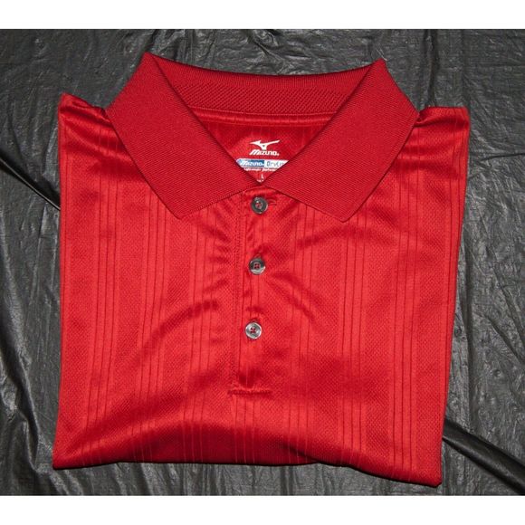 Mizuno Short Sleeve Polo Golf Shirt Size Large - Picture 5 of 6